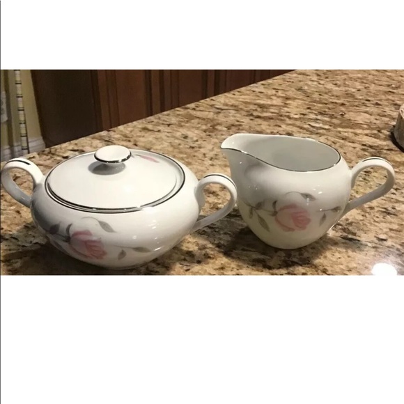 royalrose | Dining | Vintage Royal Pink Rose China Japan Glass Sugar ...